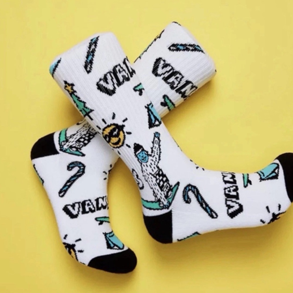 RARE 3 Packs Vans Boys Yeti Socks 1-6
